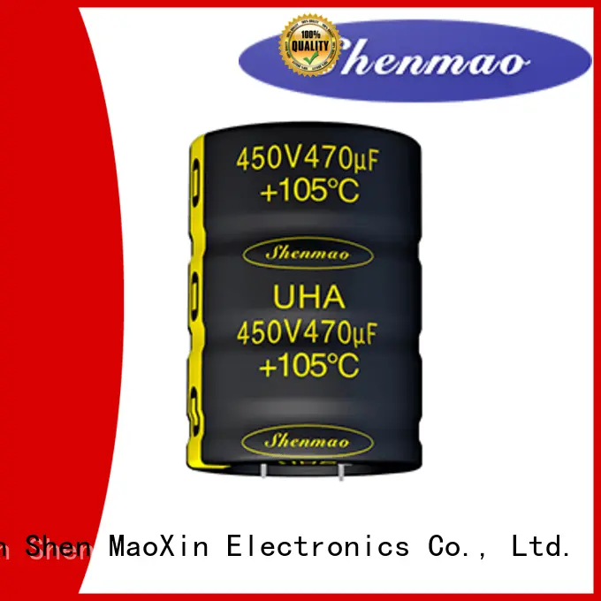 low profile aluminum electrolytic capacitors for energy storage Shenmao 1