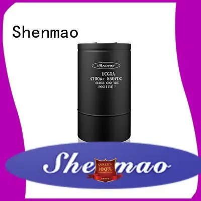 Shenmao low esr aluminum electrolytic capacitors oem service for timing 1