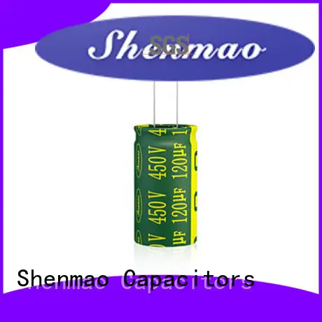 Shenmao radial capacitors marketing for DC blocking 1