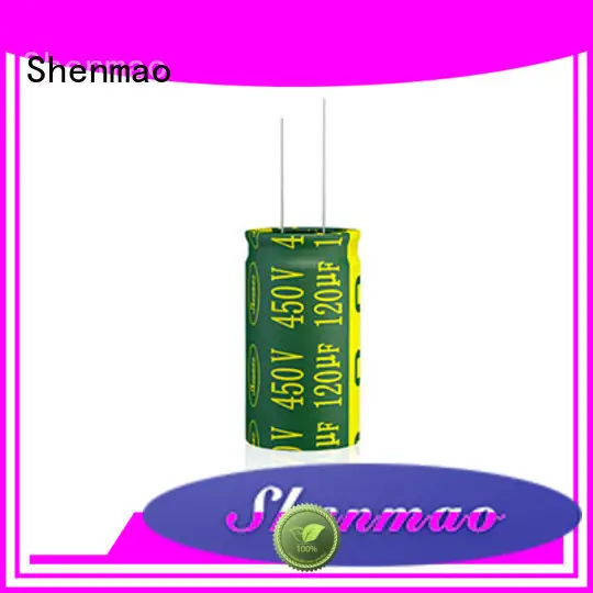 Shenmao radial can capacitor bulk production for energy storage 1