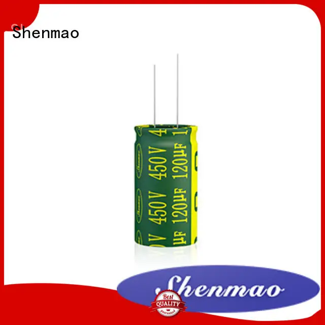 Shenmao radial electrolytic capacitor owner for DC blocking 1
