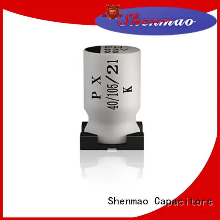 Shenmao smd aluminum electrolytic capacitor bulk production for filter 1