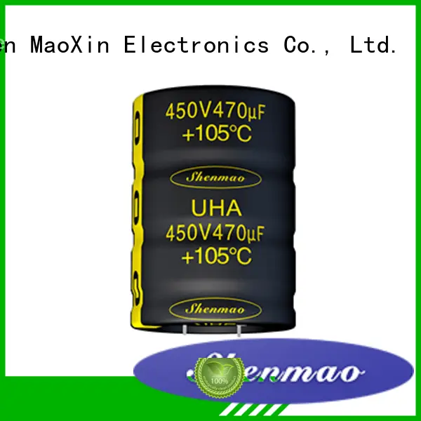 Shenmao durable snap in capacitor mount bulk production for coupling 1