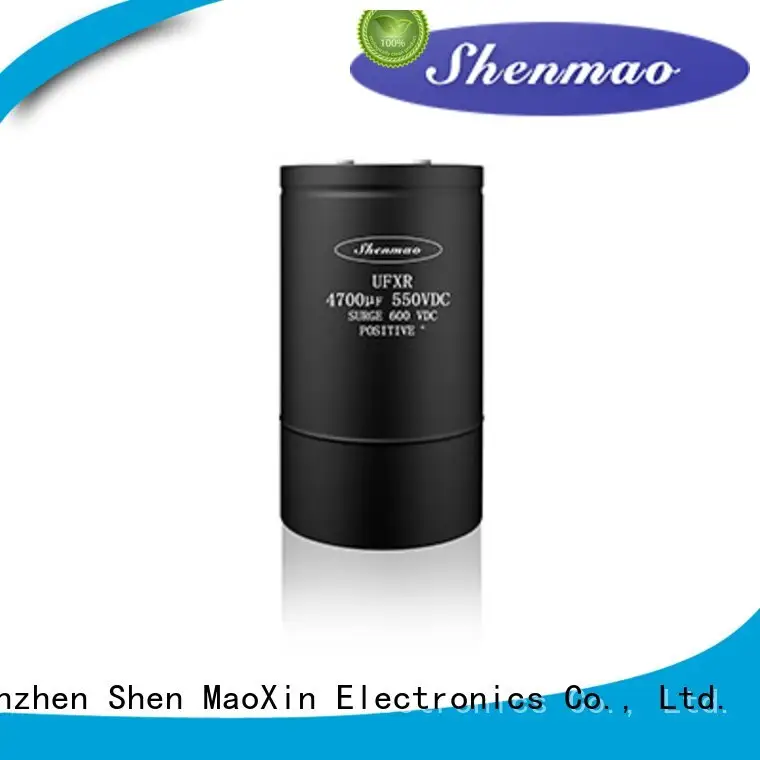 Shenmao screw terminal capacitor bulk production for energy storage 1