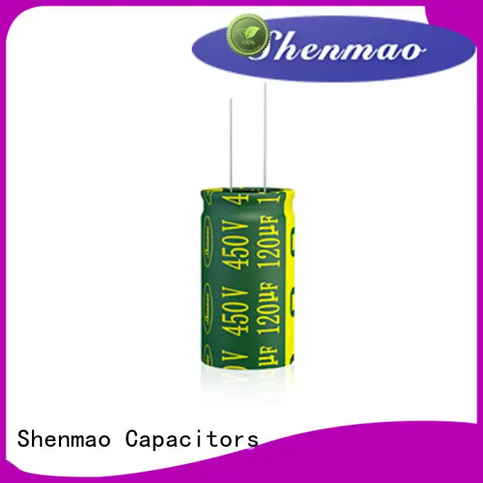 Shenmao durable best electrolytic capacitor manufacturers overseas market for DC blocking 1