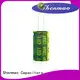 Shenmao durable best electrolytic capacitor manufacturers overseas market for DC blocking 1