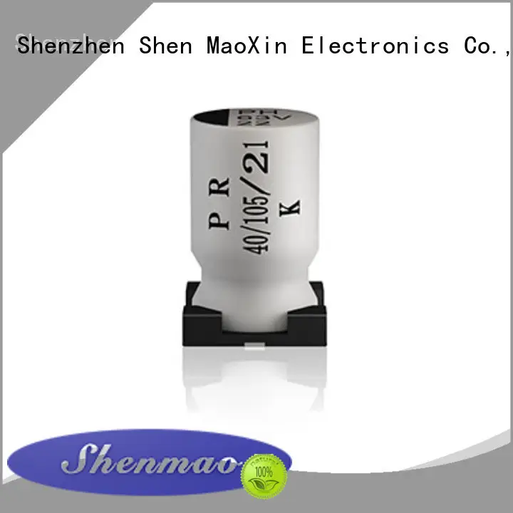 Shenmao advanced technology 220uf smd capacitor overseas market for temperature compensation 1