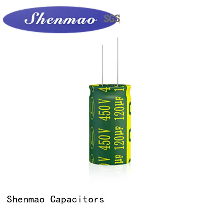 Shenmao quality-reliable 10uf 450v radial electrolytic capacitor owner for energy storage 1