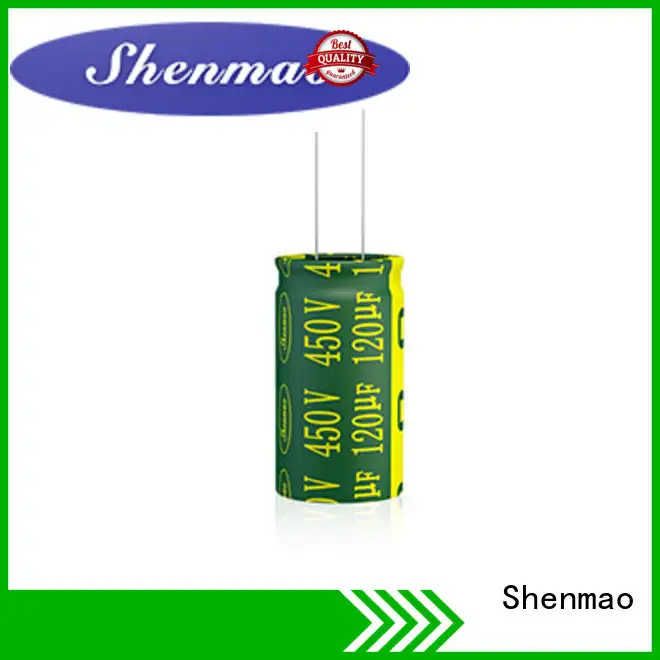 Shenmao radial aluminum electrolytic capacitors vendor for temperature compensation 1