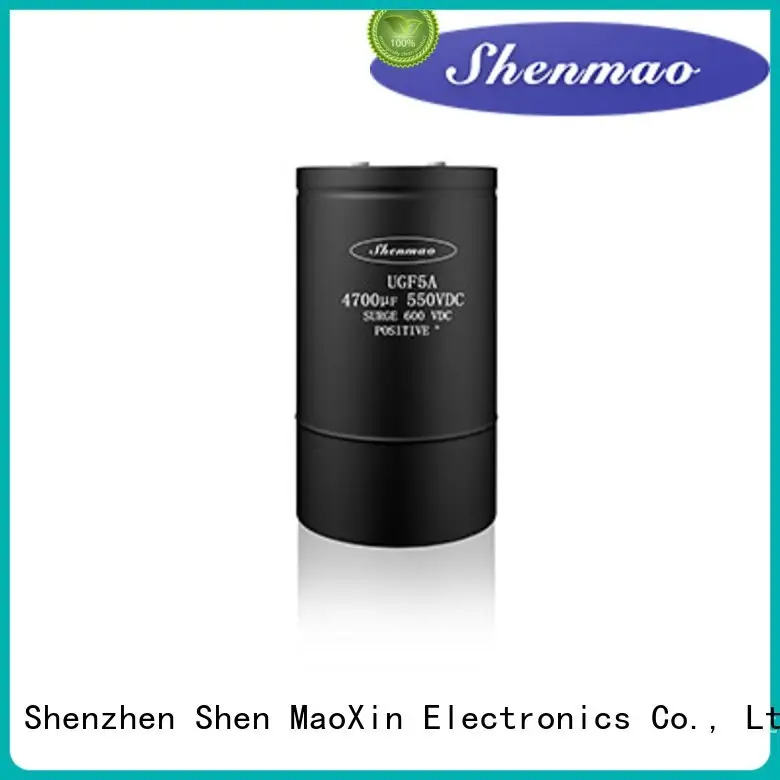 Shenmao screw terminal capacitor bulk production for tuning 1