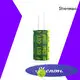 Shenmao high quality 1000uf 25v radial electrolytic capacitor supplier for energy storage 1