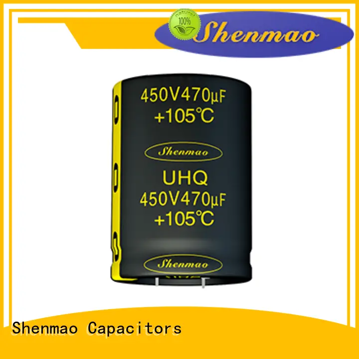Shenmao durable 500v electrolytic capacitor overseas market for temperature compensation 1