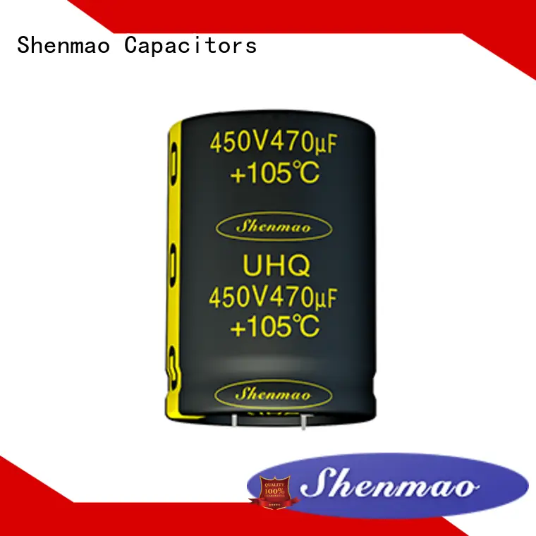 Shenmao snap in aluminum electrolytic capacitors supplier for filter 1
