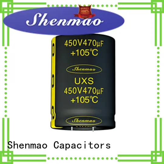 Shenmao satety snap-in capacitors bulk production for temperature compensation 1