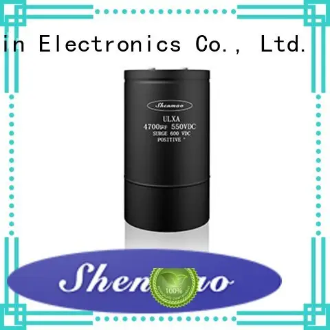 Shenmao stable screw terminal capacitor vendor for filter 1