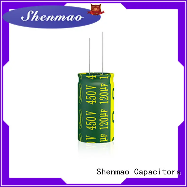 Shenmao radial can capacitor bulk production for timing 1