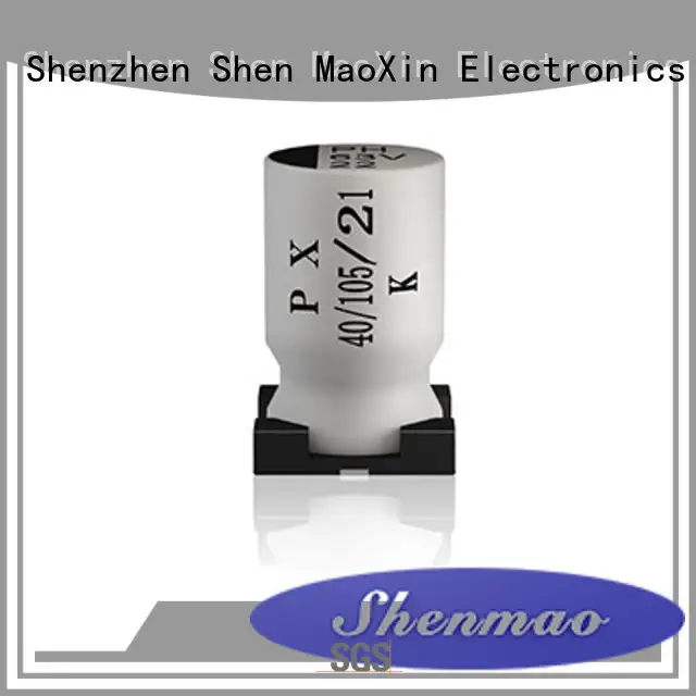 Shenmao high quality smd electrolytic capacitor supplier for temperature compensation 1