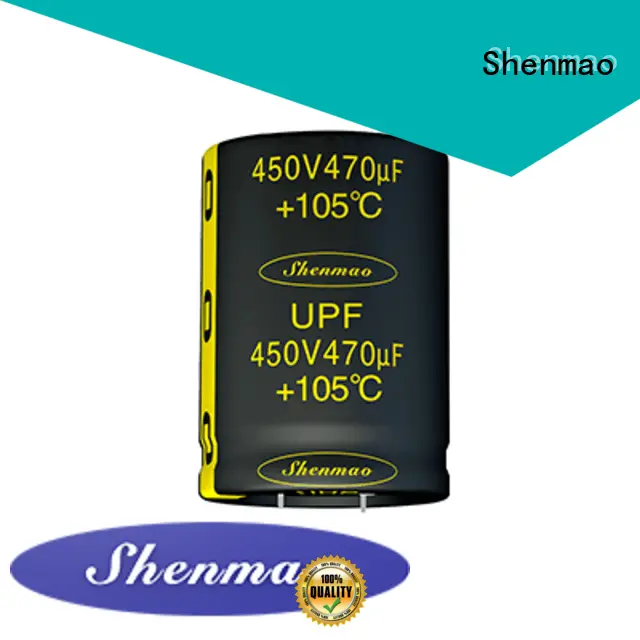 Shenmao quality-reliable snap in aluminum electrolytic capacitors supplier for DC blocking 1