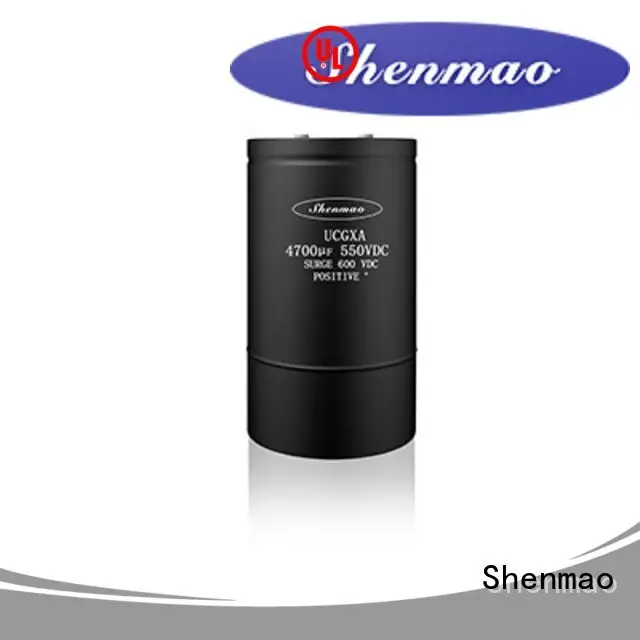 Shenmao professional Screw Terminal Aluminum Electrolytic Capacitor overseas market for energy storage 1