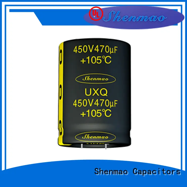 Shenmao easy to use snap in electrolytic capacitors bulk production for timing 1