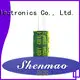Shenmao radial capacitor overseas market for coupling 1