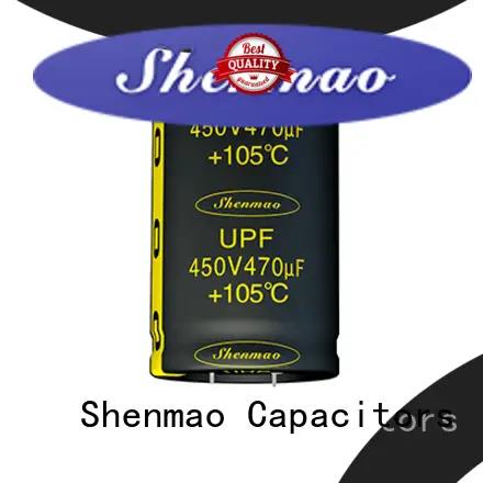 Shenmao easy to use 450 volt electrolytic capacitors bulk production for filter 1