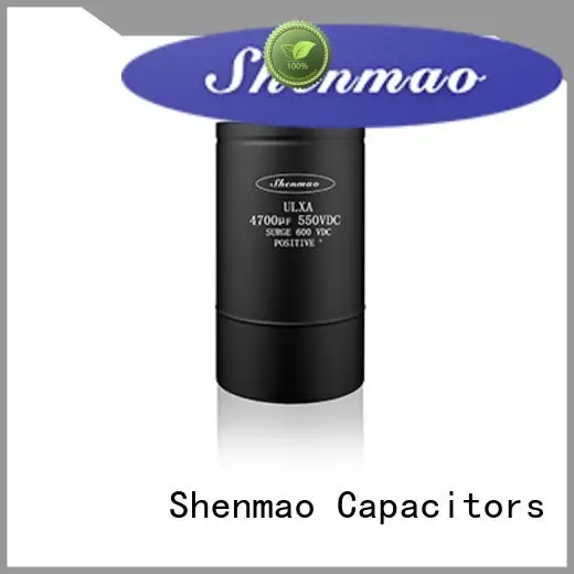 Shenmao aluminum capacitor manufacturers overseas market for DC blocking 1