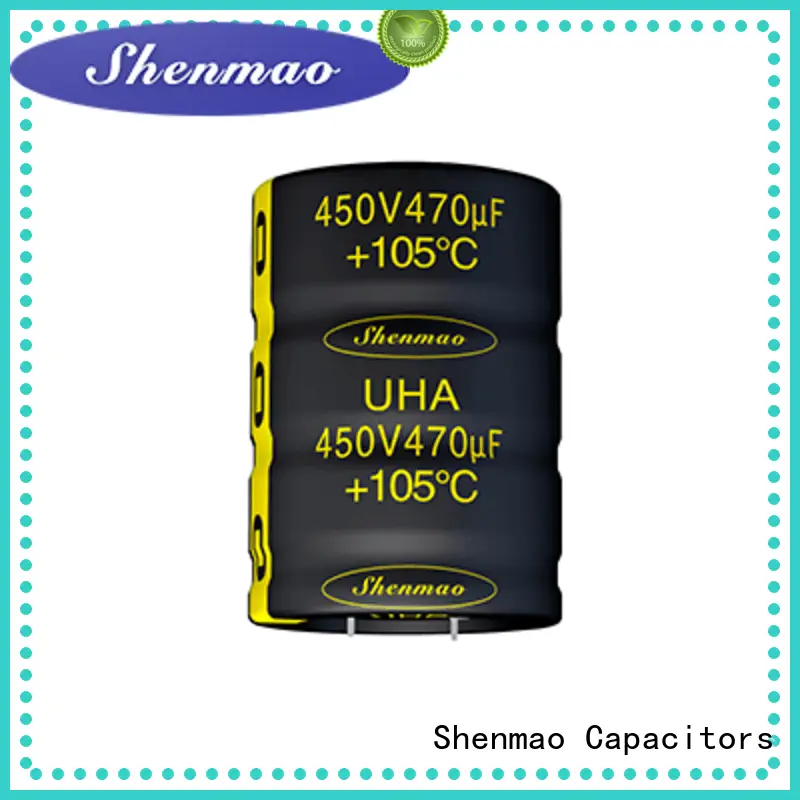 durable snap in aluminum electrolytic capacitors bulk production for DC blocking 1