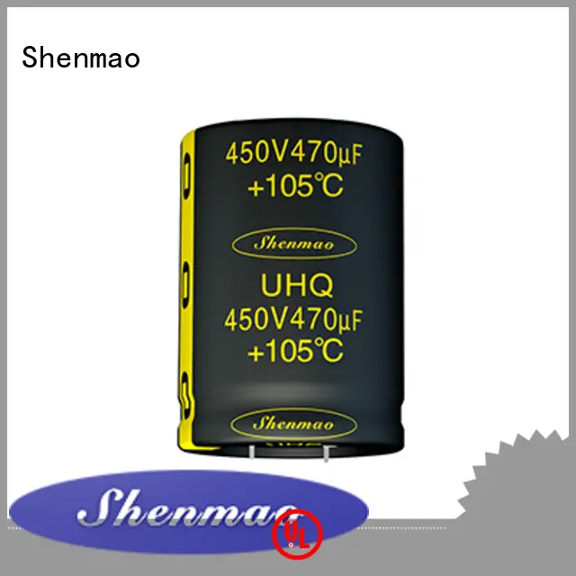 Shenmao snap in capacitor mount overseas market for DC blocking 1