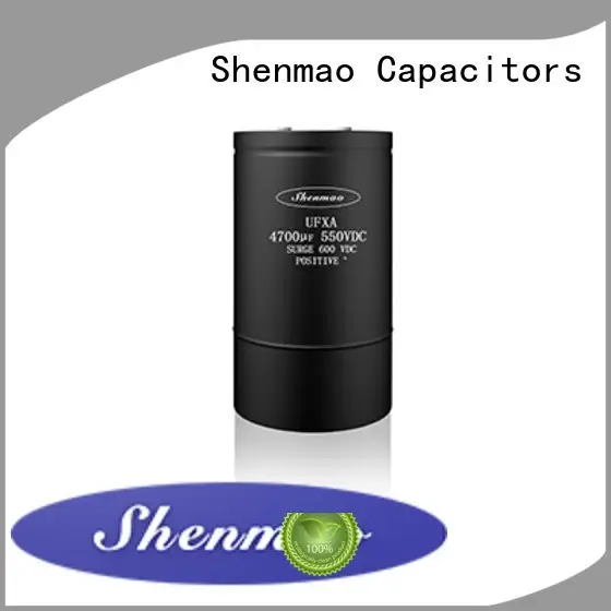 Shenmao advanced technology screw type capacitor overseas market for coupling 1