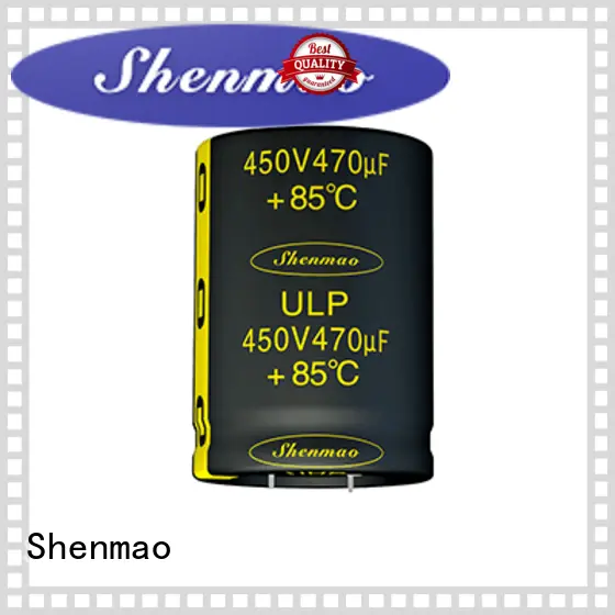 Shenmao snap in aluminum electrolytic capacitors owner for coupling 1
