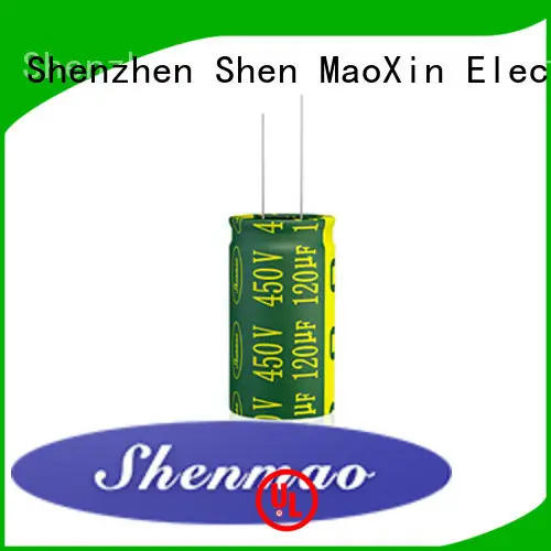 Shenmao radial can capacitor vendor for DC blocking 1