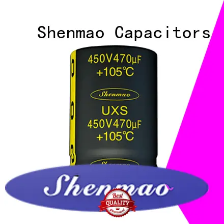 Shenmao fine quality 500v electrolytic capacitor overseas market for DC blocking 1