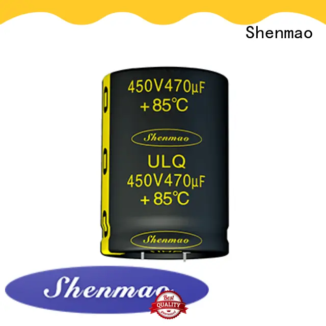 Shenmao high quality snap in capacitor mount overseas market for filter 1