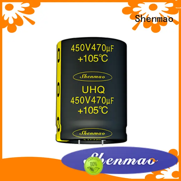 Shenmao 450 volt electrolytic capacitors overseas market for coupling 1