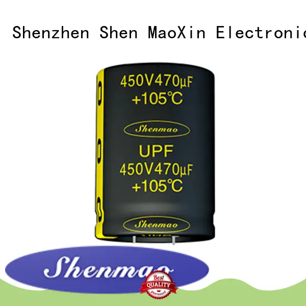 Shenmao Snap-in Aluminum Electrolytic Capacitor vendor for DC blocking 1