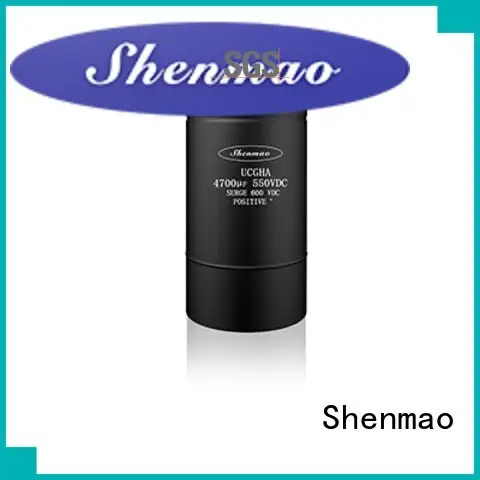 Shenmao professional low esr aluminum electrolytic capacitors owner for temperature compensation 1