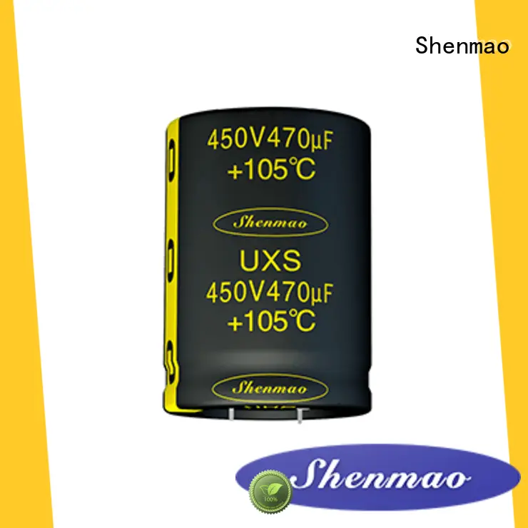 Shenmao snap in capacitor mount overseas market for filter 1