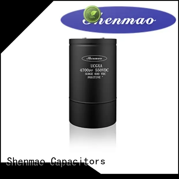 Shenmao Screw Terminal Aluminum Electrolytic Capacitor supplier for tuning2 1
