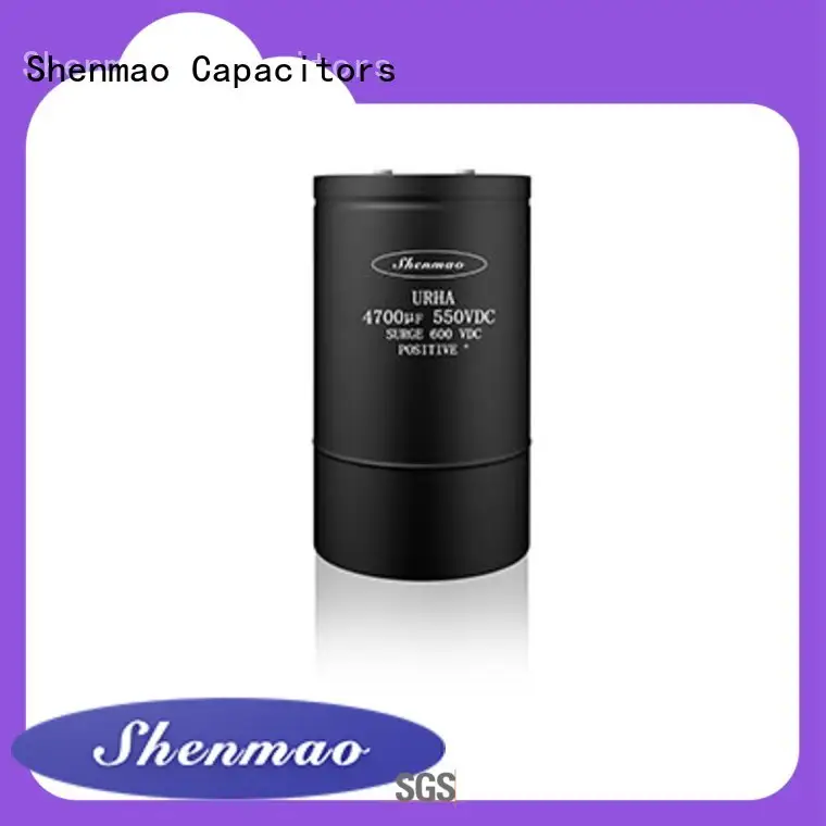 Shenmao professional Screw Terminal Aluminum Electrolytic Capacitor oem service for temperature compensation 1