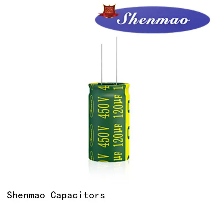 Shenmao radial can capacitor bulk production for filter 1