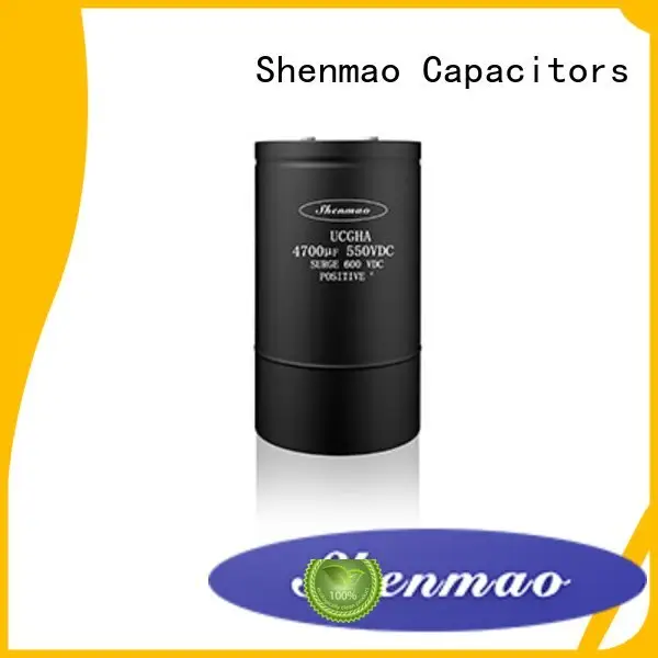 Shenmao stable screw terminal capacitor bulk production for filter 1