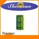 Shenmao good to use radial capacitor supplier for DC blocking 1