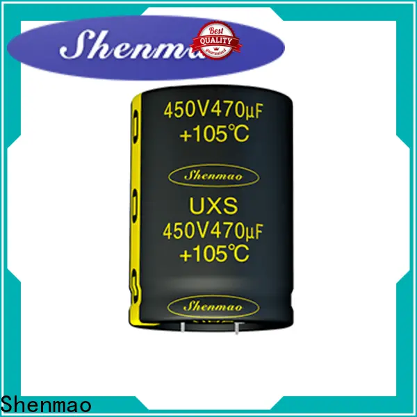 Shenmao snap in aluminum electrolytic capacitors supplier for timing 1