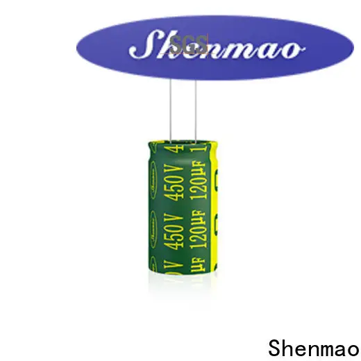 Shenmao quality-reliable 10uf 450v radial electrolytic capacitor supplier for rectification 1