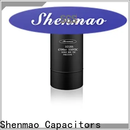 Shenmao competitive price screw type capacitor overseas market for energy storage 1