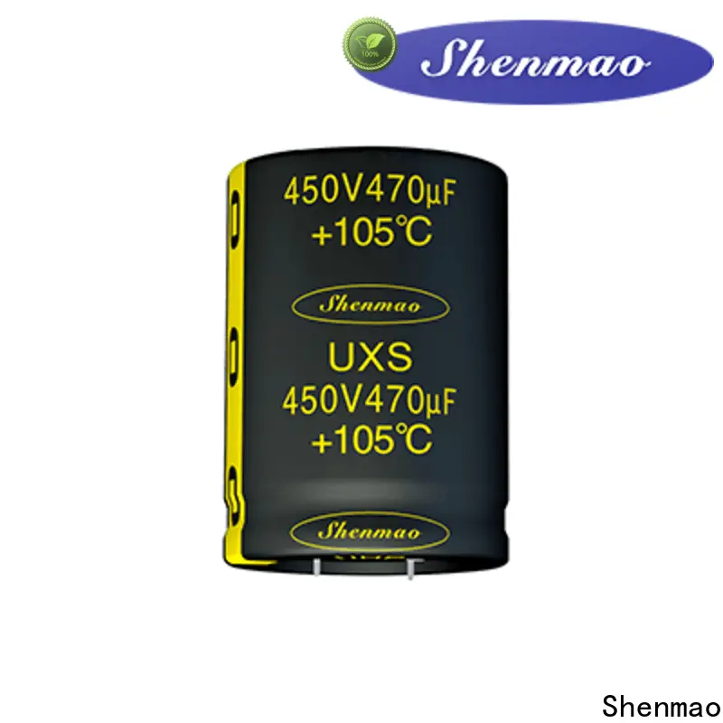 Shenmao durable snap in capacitor mount supplier for temperature compensation 1