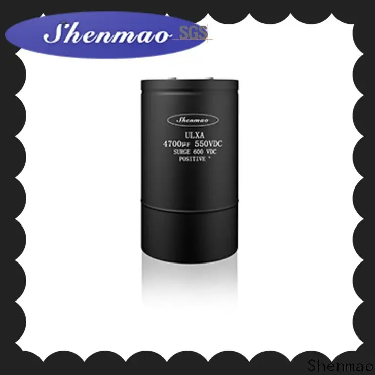 Shenmao advanced technology aluminum capacitor manufacturers supplier for tuning 1