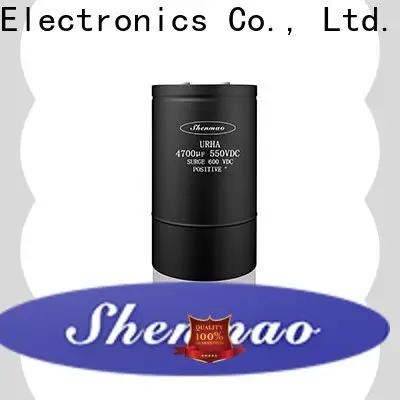 Shenmao stable screw terminal capacitors overseas market for tuning 1