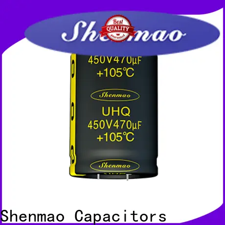 Shenmao durable 450 volt electrolytic capacitors supplier for tuning 1